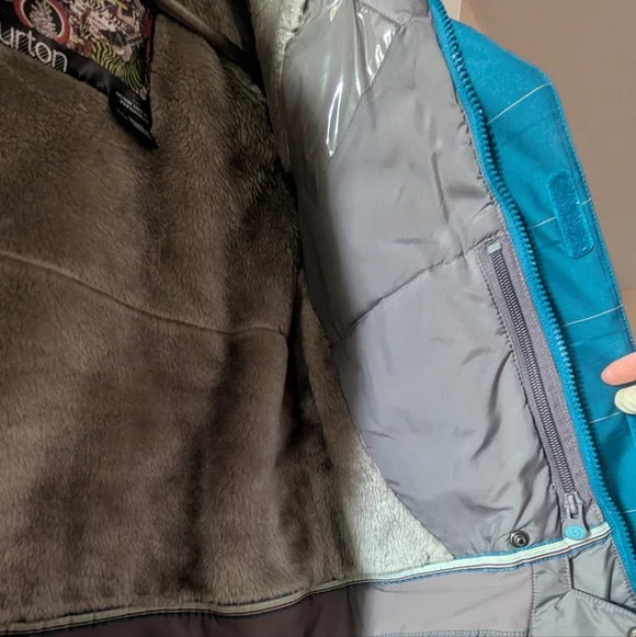 Burton DRYRIDE Snowboard Ski Jacket Blue Size XS - Picture 5 of 16
